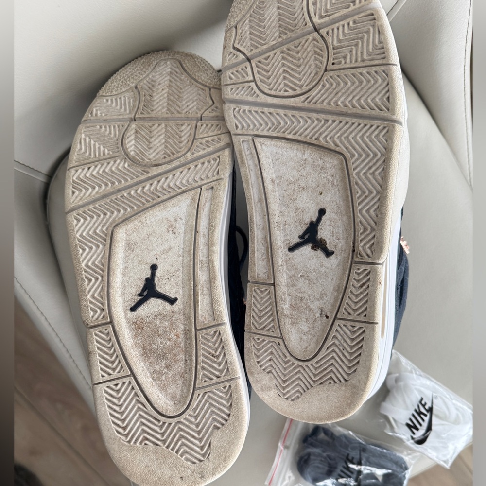 Air Jordan 4 Navy Quilted Rose Gold – Men’s Size 11 - Picture 7 of 7